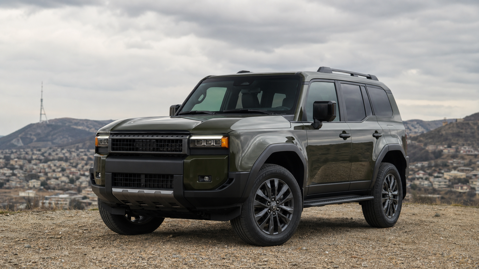 Новый Toyota Land Cruiser Prado 2025 — демонстрационное фото Geo Car com
